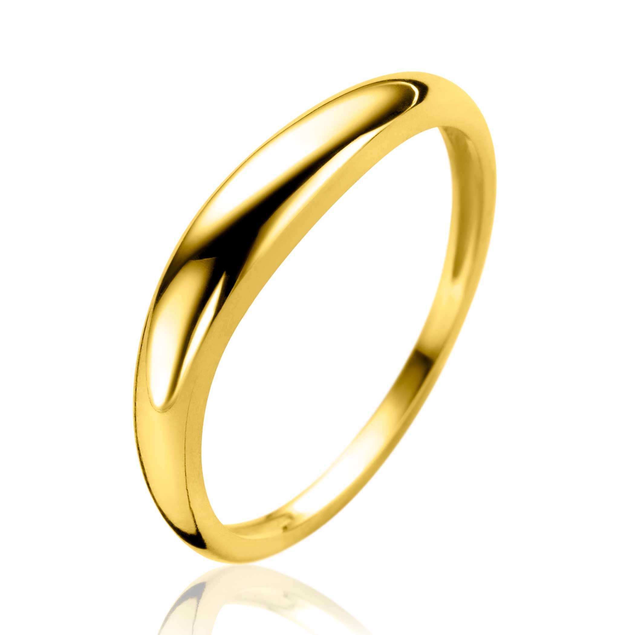 ZINZI 14K Gouden Ring ZGR533 zilver
