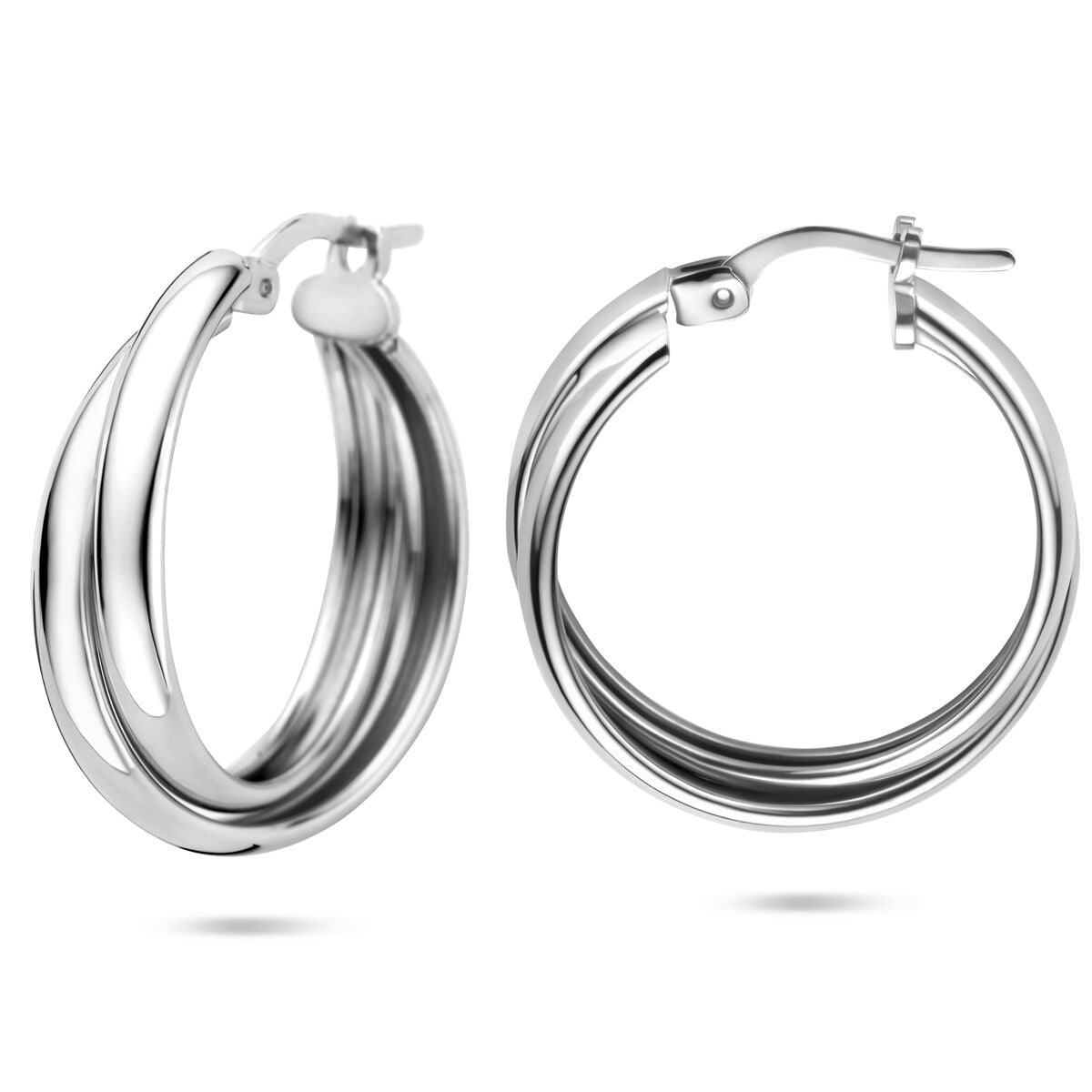 Fantasy Collection Oorbellen 23,5 mm zilver
