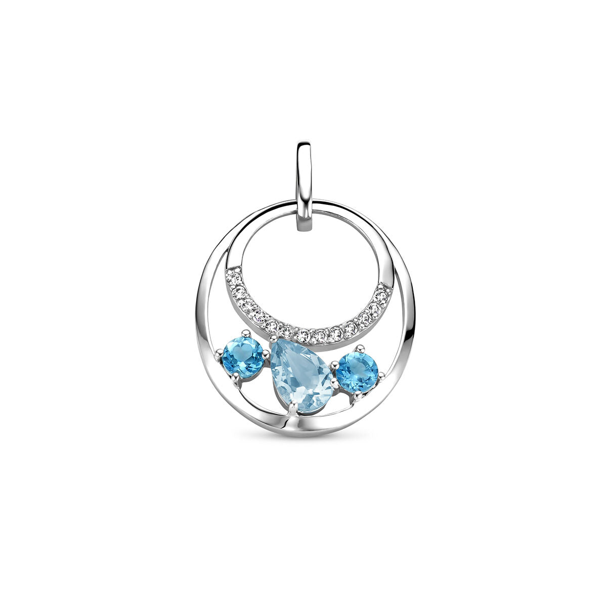 Fantasy Collection Hanger topaas zilver