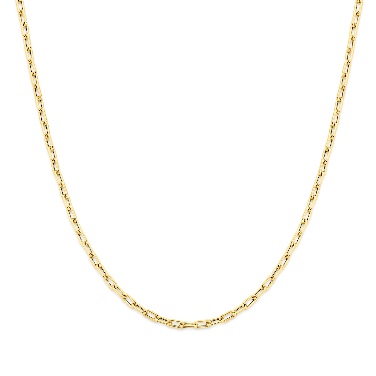 Collier 3,5 mm 9K geelgoud 42 cm