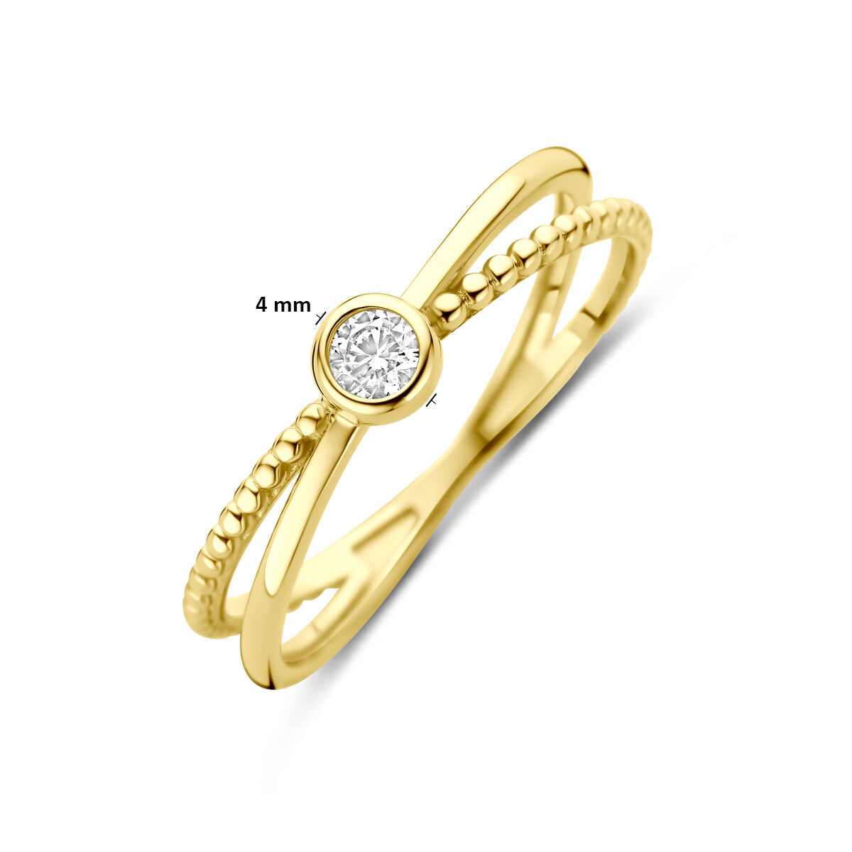 Fantasy Collection Ring zirkonia 14K geelgoud