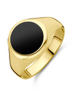 14K Geelgouden Ring Onyx 4033479 - PansiteNederland.nl