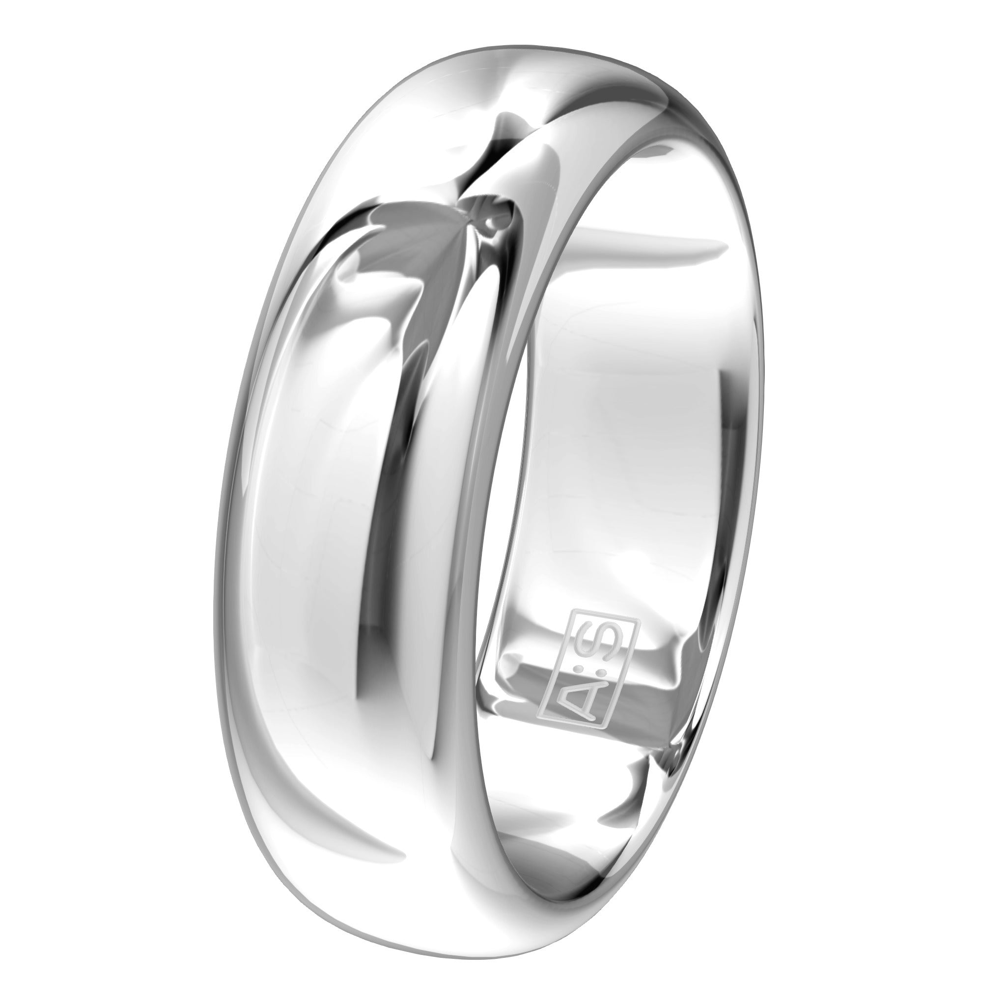 Aller Spanninga Trouwring 104 Zilver