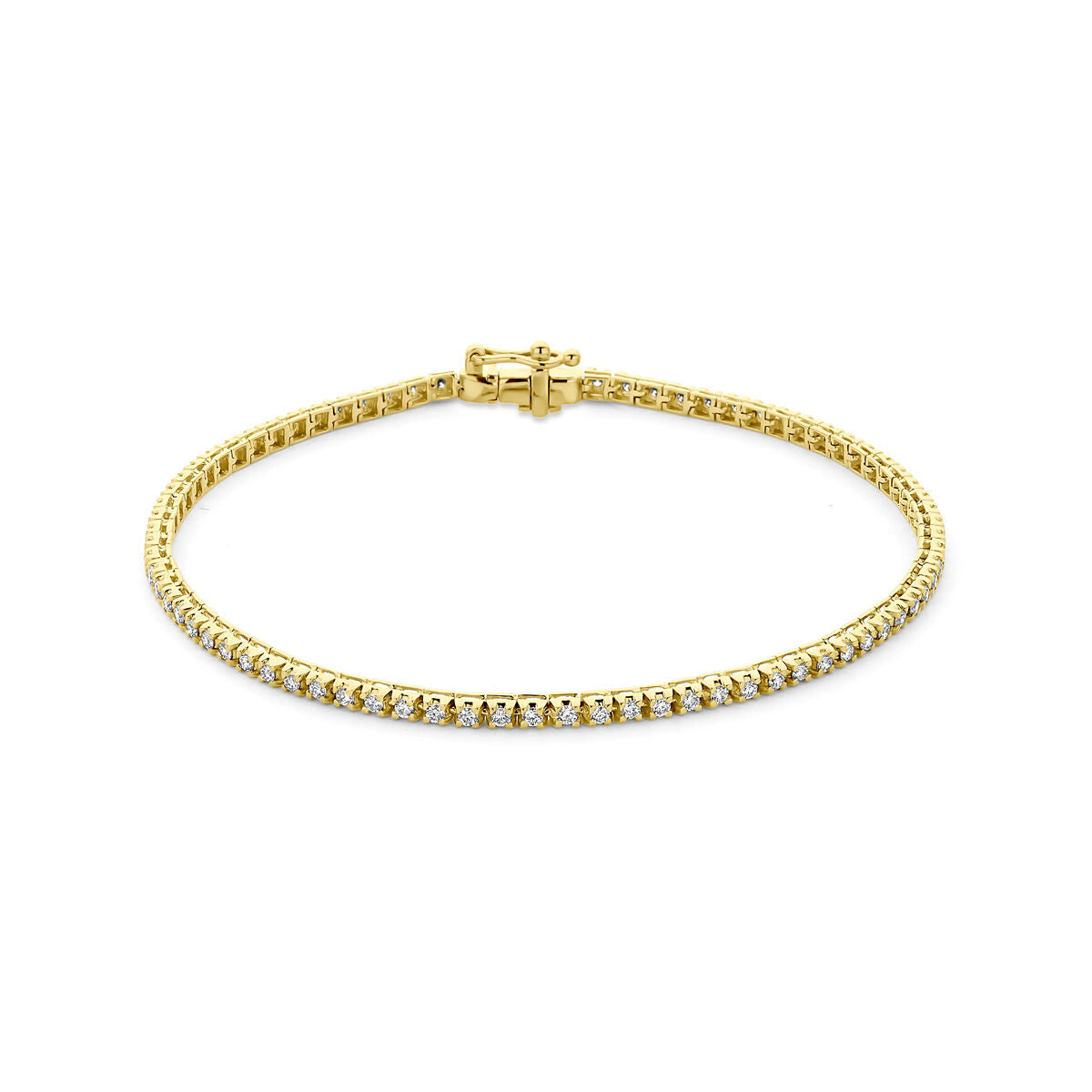Fantasy Collection Verguld Zilveren Diamanten Armband 2104304