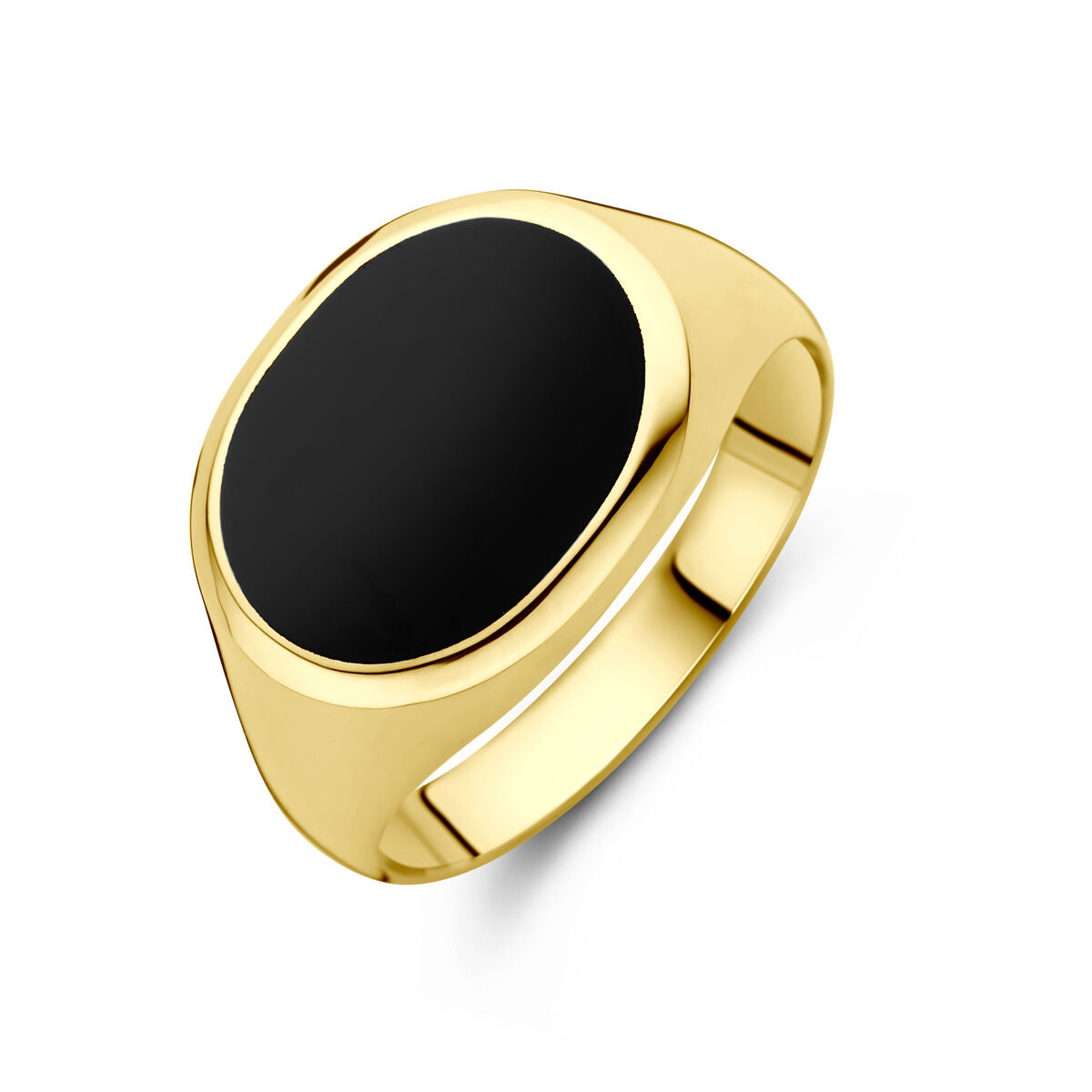Fantasy Collection Ring onyx 14K geelgoud