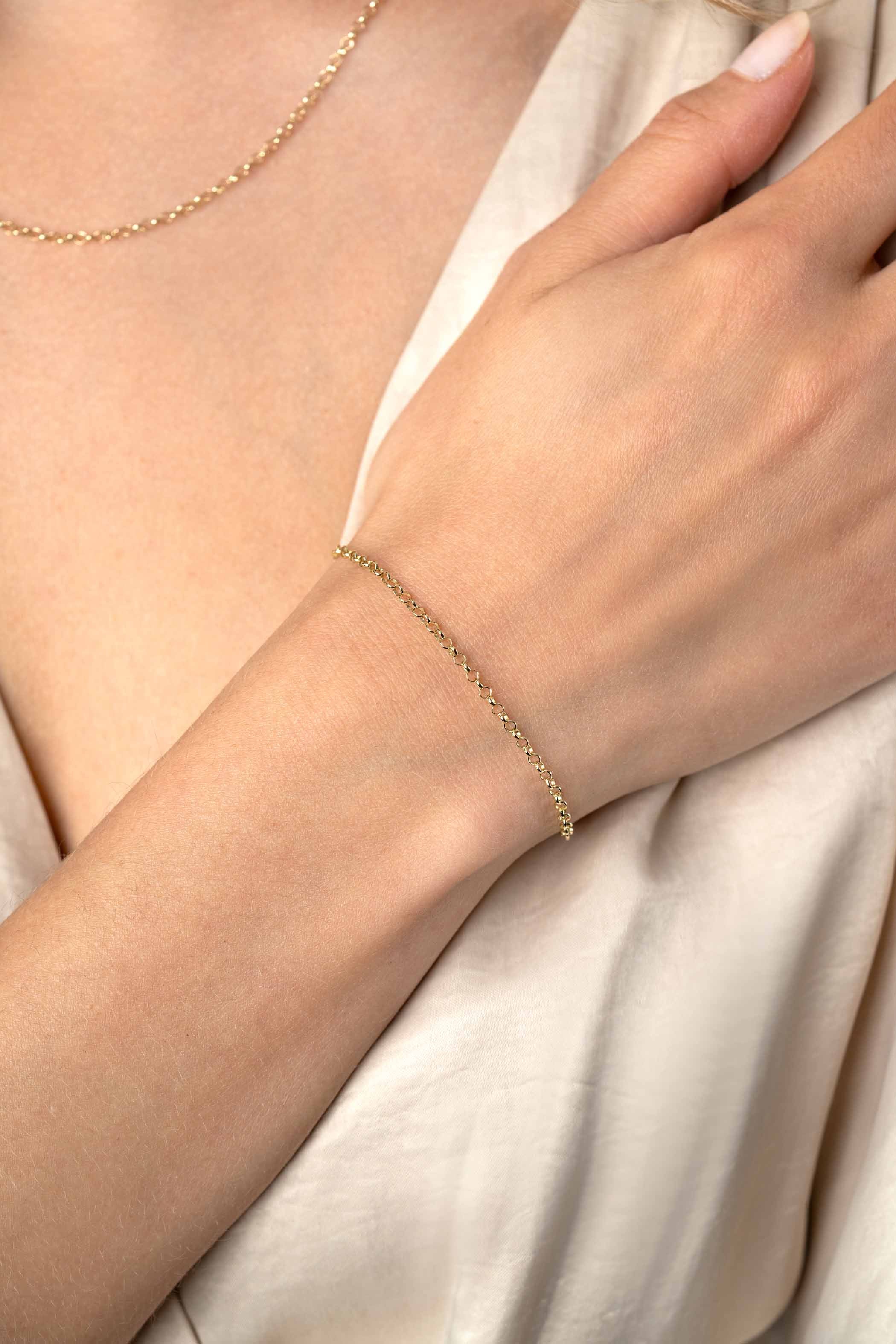 ZINZI 14K Gouden Armband ZGA441 18-20cm