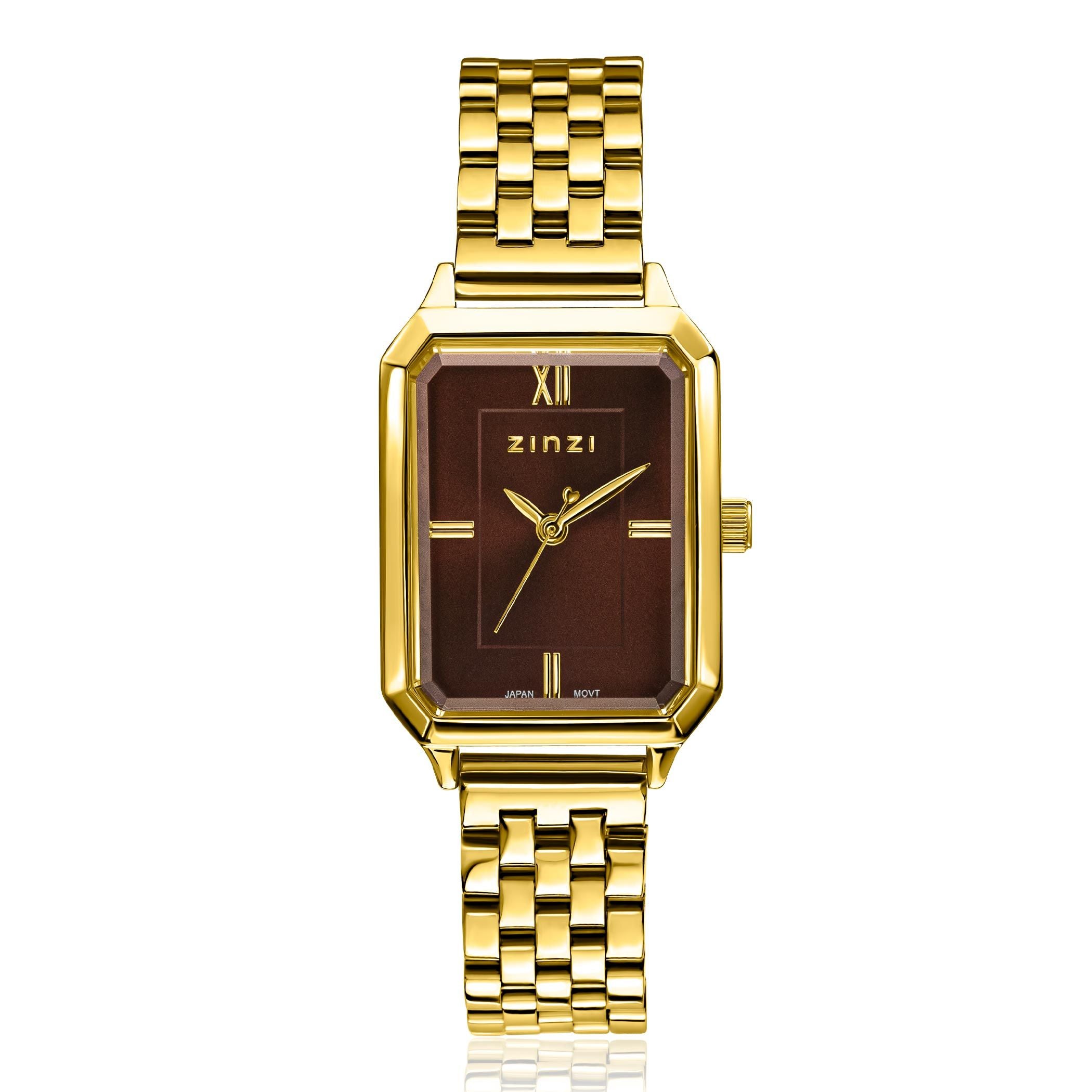 ZINZI Horloge 30mm bruin - ZIW2536
