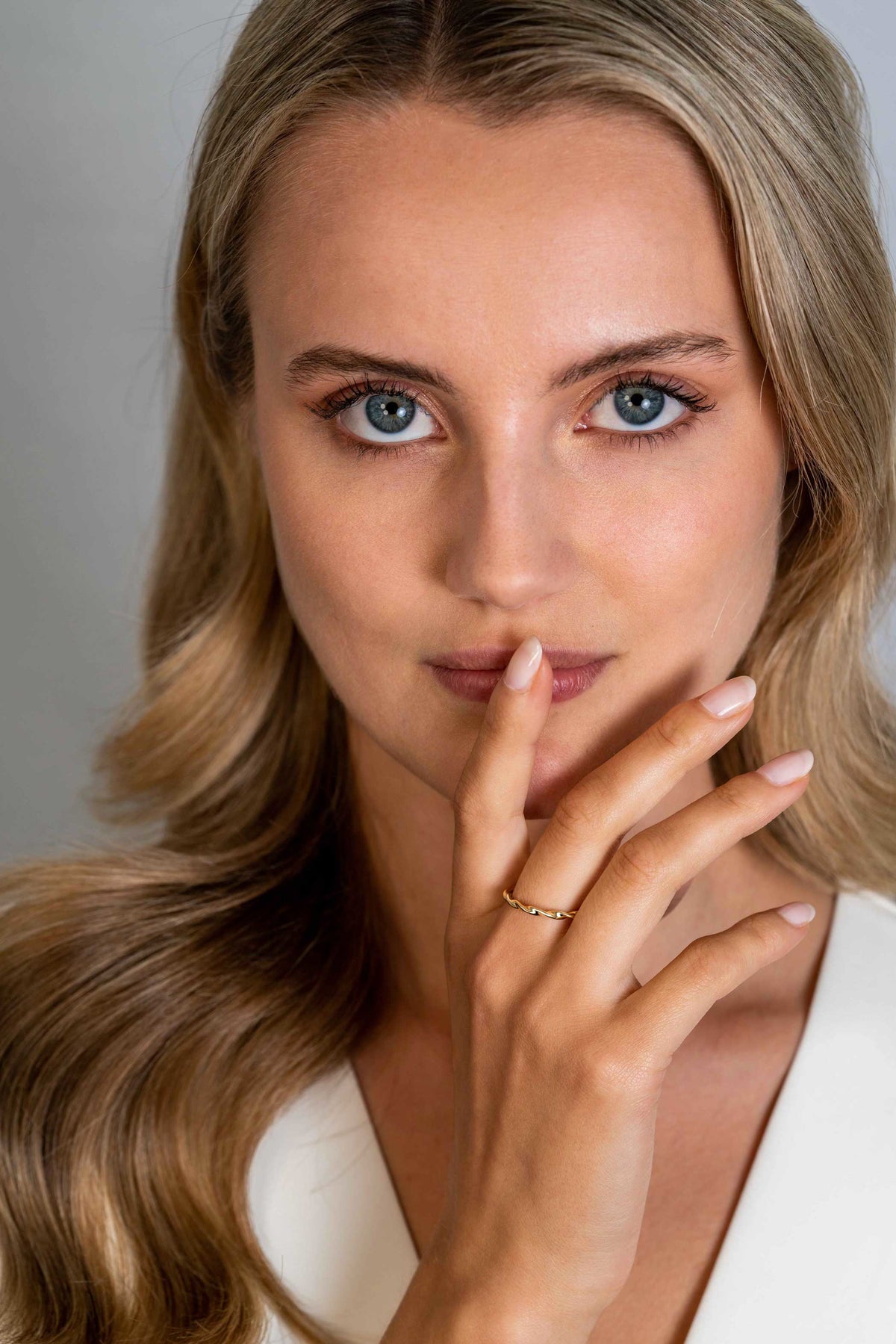 ZINZI Verguld Zilveren Ring ZIR2321G