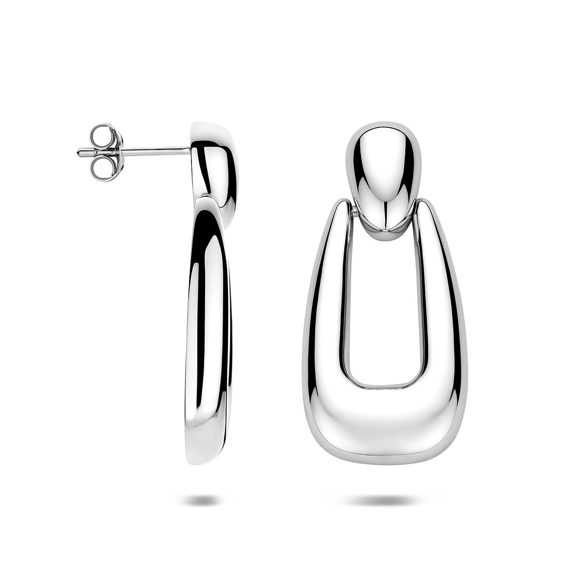 Fantasy Collection Hangende oorbellen 32,5 mm zilver