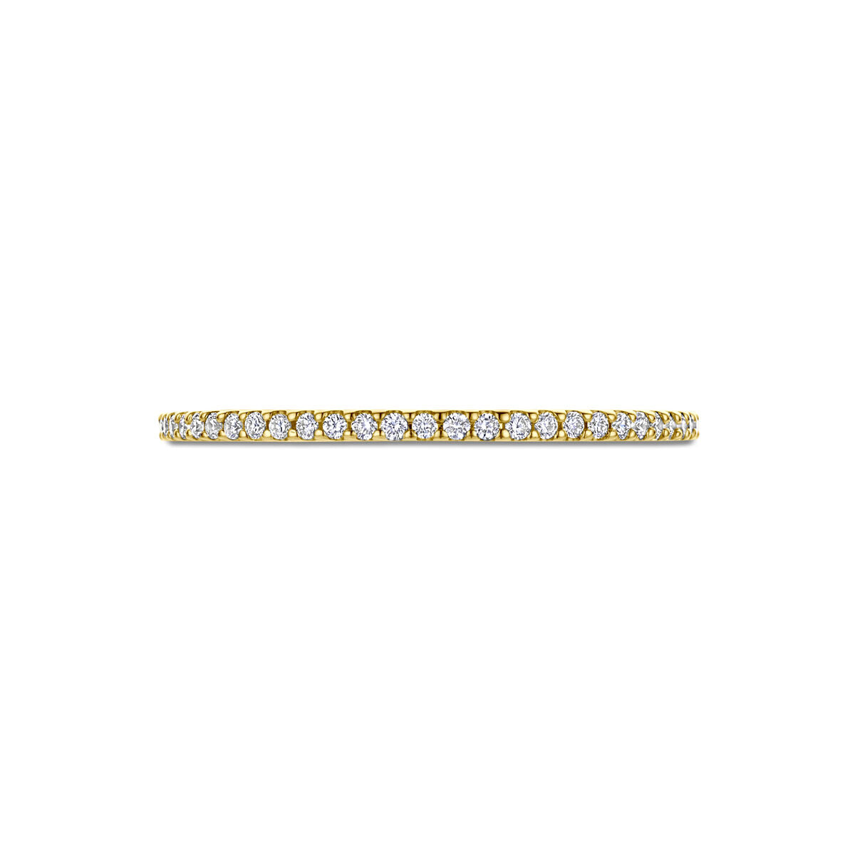 Fantasy Collection Ring diamant 0.11ct h si 14K geelgoud