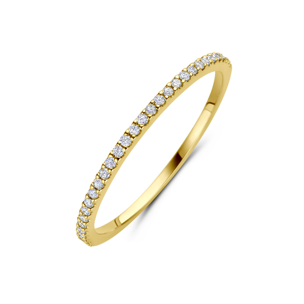 Fantasy Collection Ring diamant 0.11ct h si 14K geelgoud