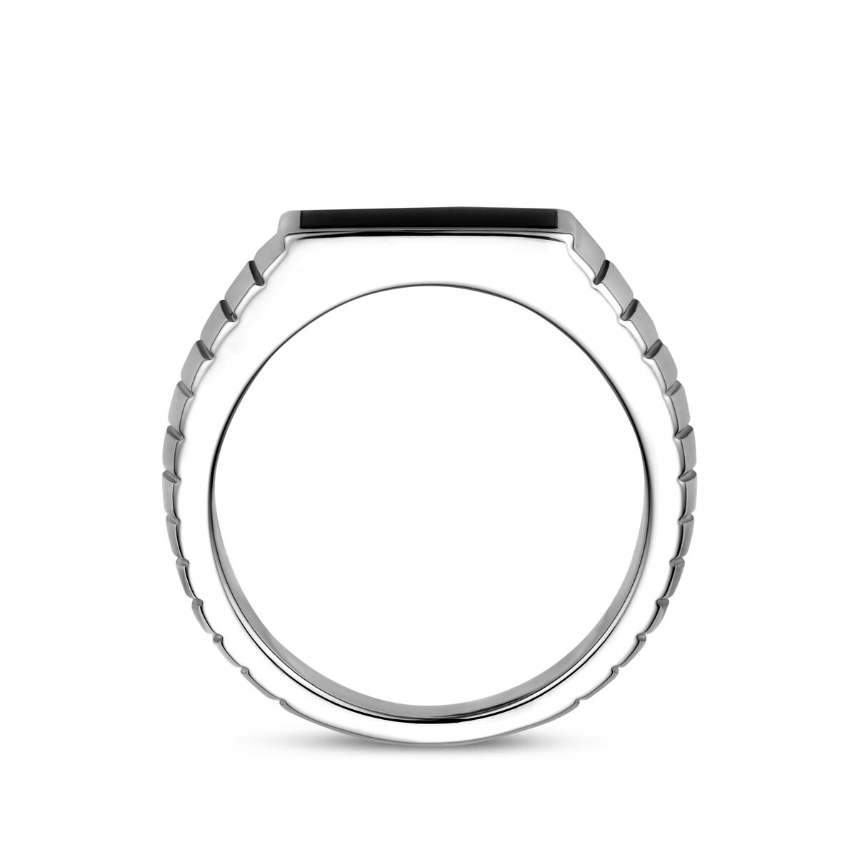Fantasy Collection Zegelring onyx zilver