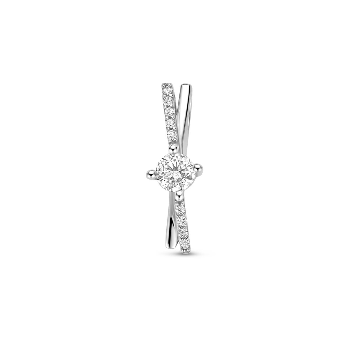 Fantasy Collection Hanger zirkonia 17,5 mm zilver