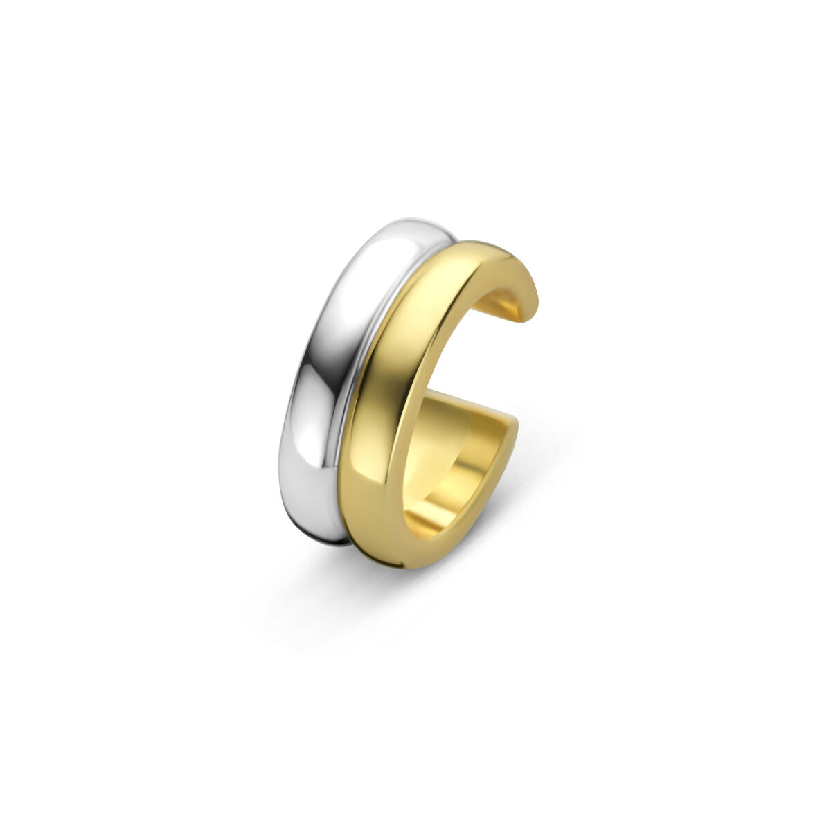 Fantasy Collection Ear cuff 12 mm 1 micron zilver verguld oorbellen