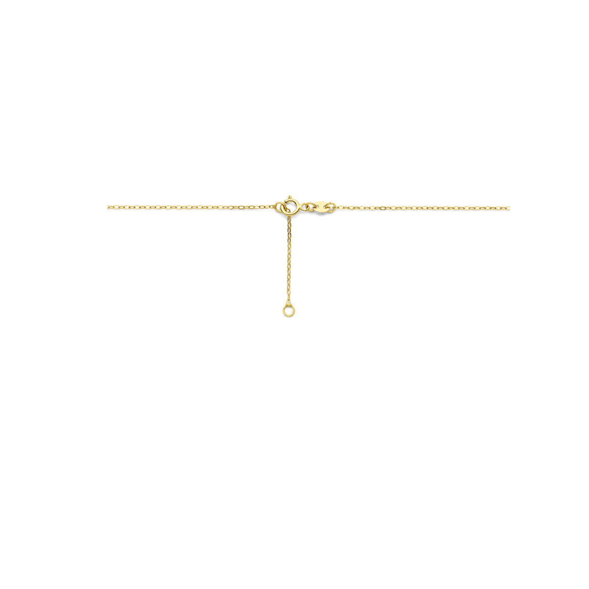 Fantasy Collection 9k collier druppel 42 - 45 cm 9K geel
