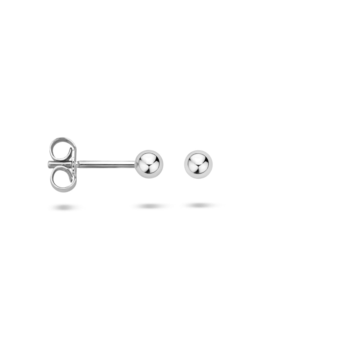 Oorbellen bolletje zilver 3 mm #Diameter (mm)_3
