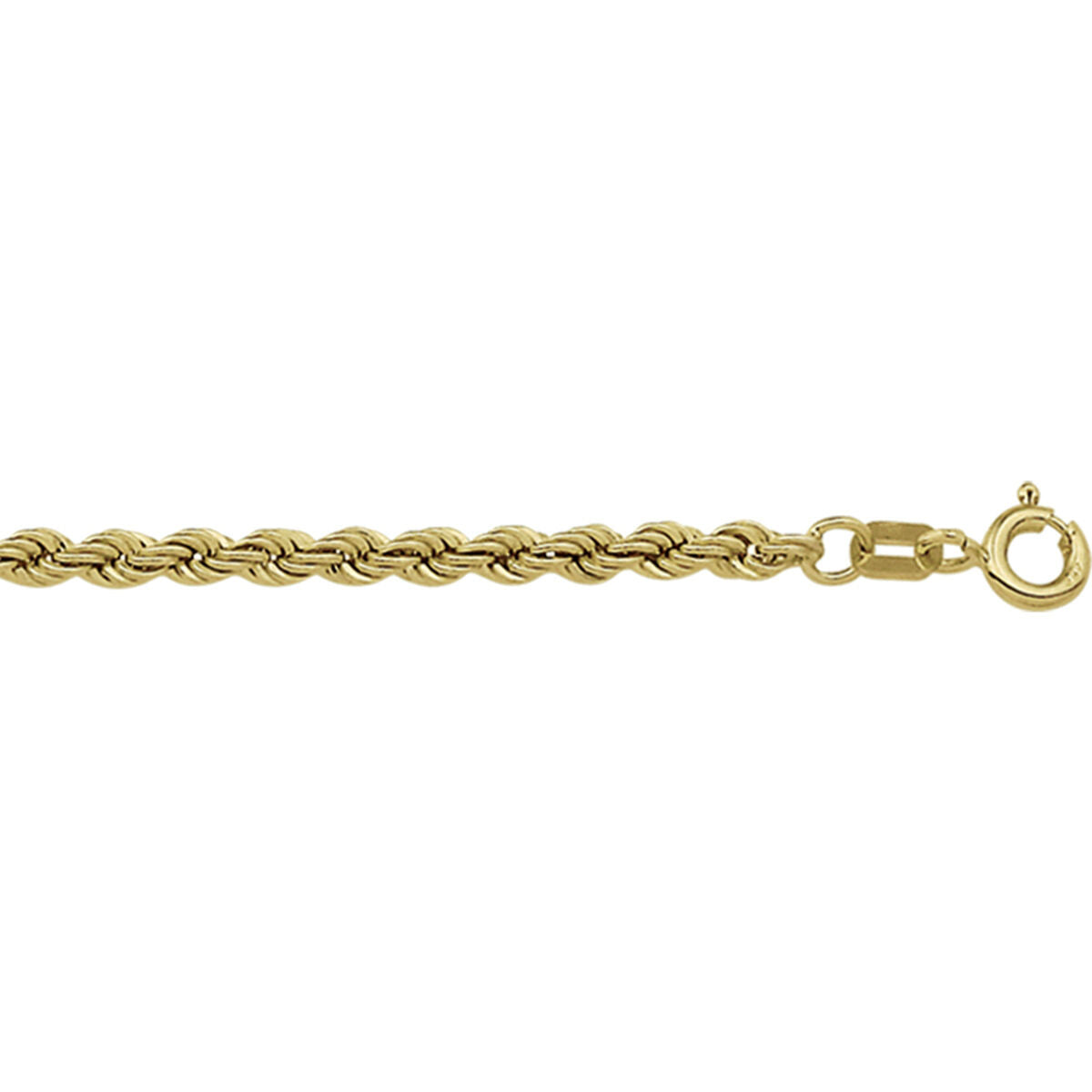 14K Geelgouden koord armband 19 cm - 2,7 mm 4018419 - PansiteNederland.nl