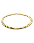 Geelgouden Gourmette Armband 4034567 – 14 Karaat Goud 5 mm 18 cm