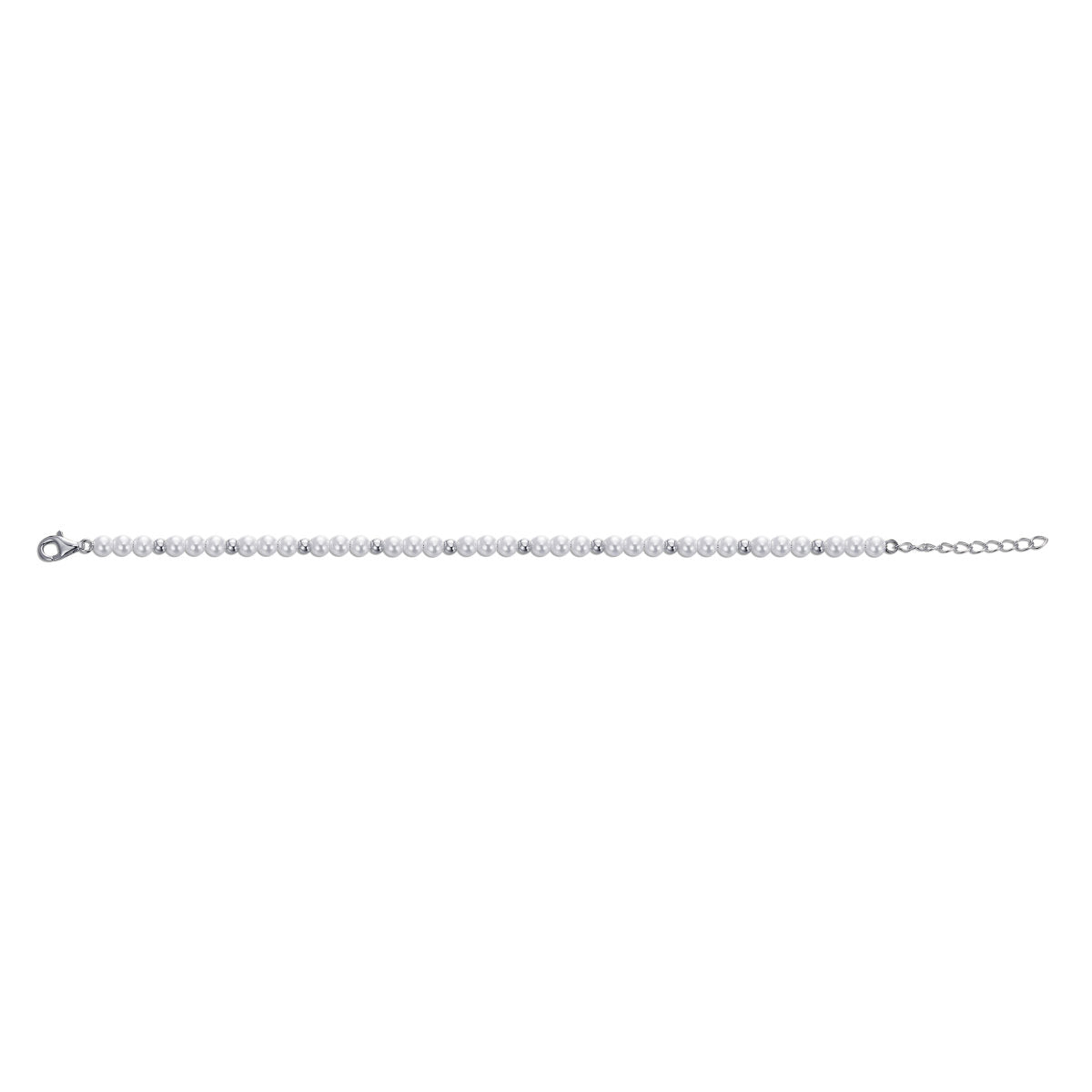Gisser Armband Zilver Gerhodineerd 17+3 cm – B1055 – foto 2