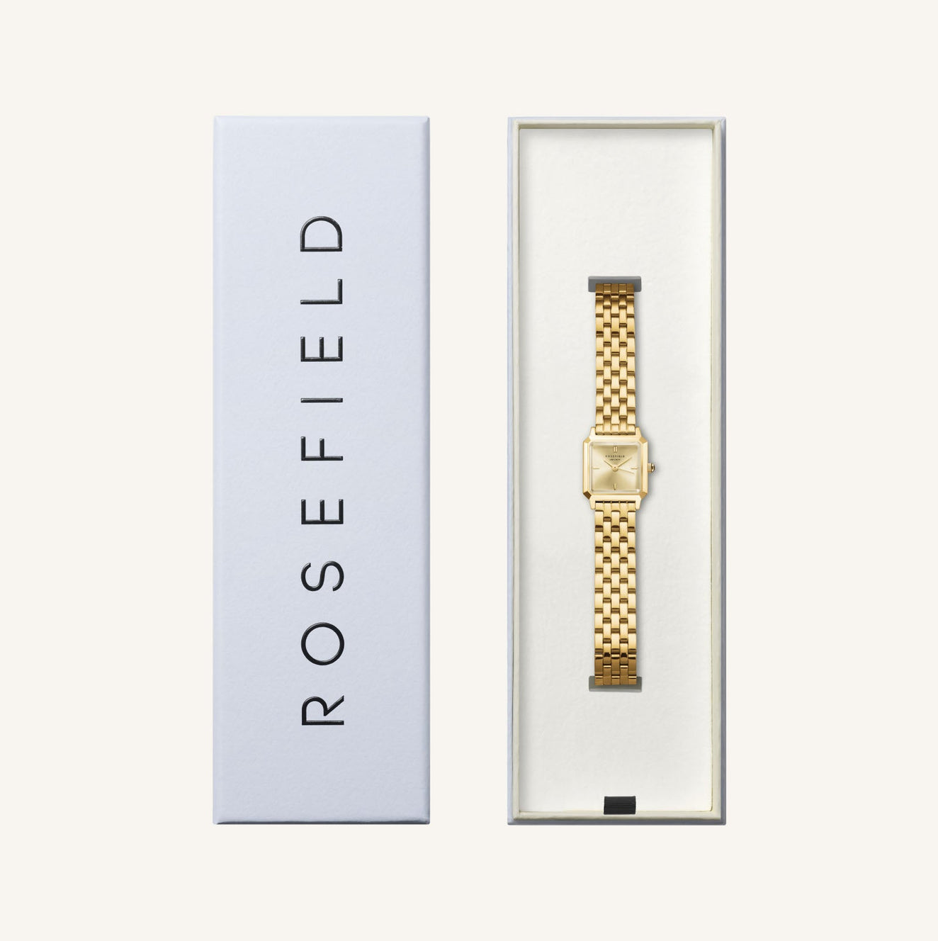 Rosefield Dameshorloge BCGSG-B04 Goudkleurig 19.5x24.5mm
