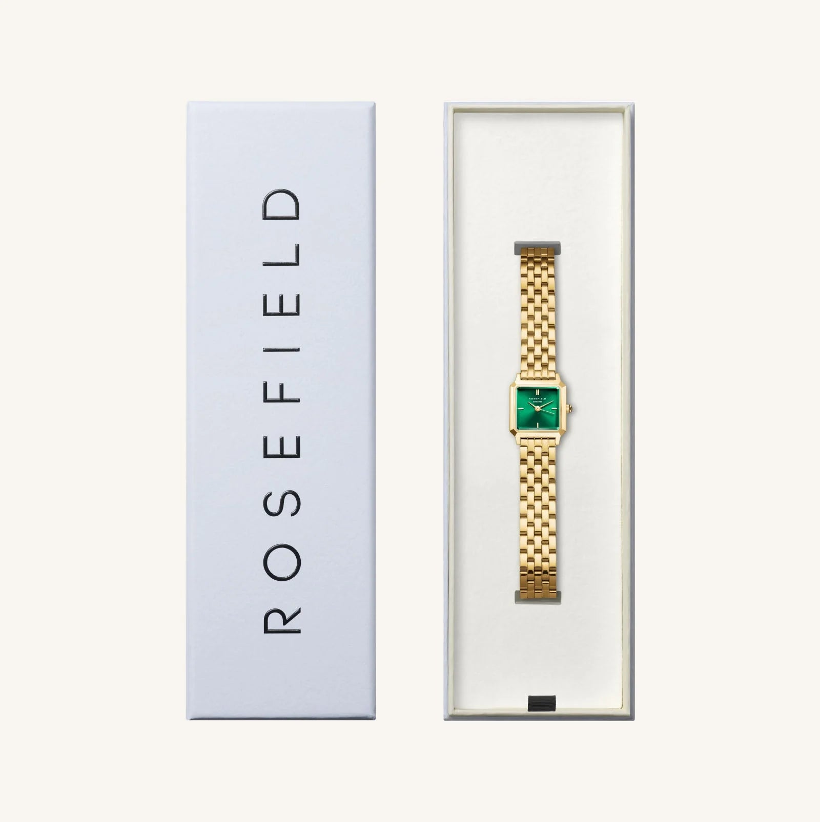 Rosefield Dameshorloge BEGSG-B05 Goudkleurig 19.5x24.5mm