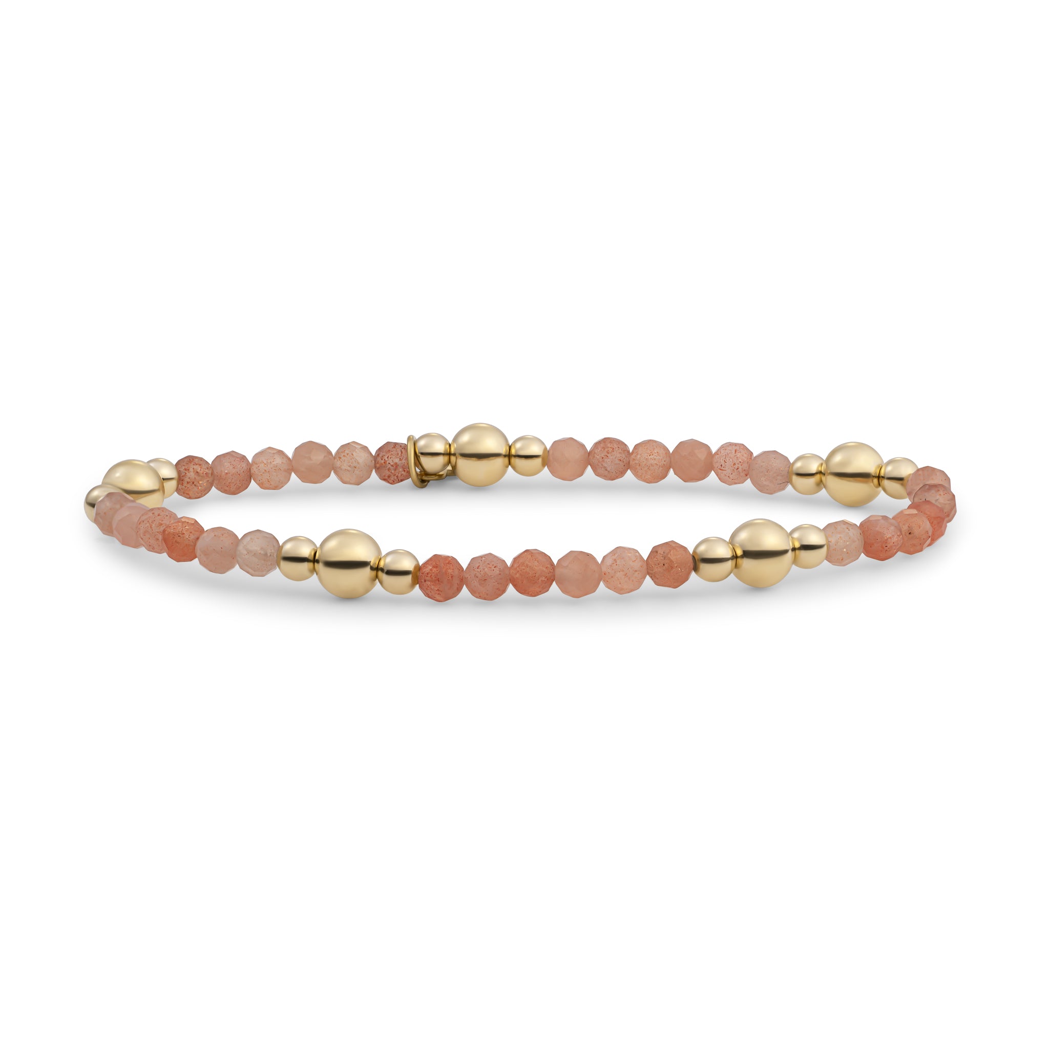 Sparkling Jewels Armband Zonnesteen BLK01G-G58 Goudkleurig