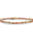 Sparkling Jewels Armband | Sunstone Bold Mix - Gold BLK01G-G58 - PansiteNederland.nl