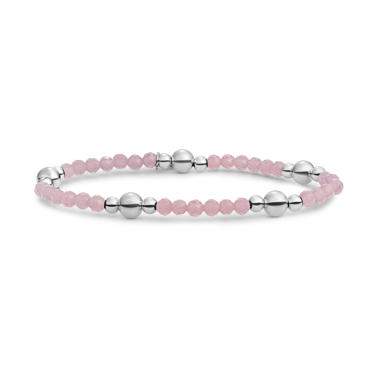 Sparkling Jewels Armband Opaliet BLK01S-G66 Zilverkleurig