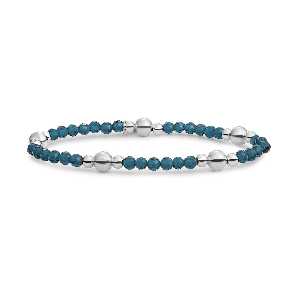 Sparkling Jewels Armband Kwarts BLK01S-G67 Zilverkleurig