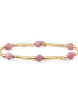 Sparkling Jewels Armband Pink Rhodonite Reverse Bold Mix - Gold BLK03G-G24 - PansiteNederland.nl