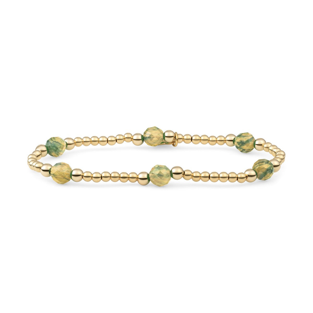 Sparkling Jewels Armband Jade BLK03G-G55 Goudkleurig