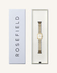 Rosefield horloge BWDSG-B03 The Boxelle Duotone Steel Strap - PansiteNederland.nl