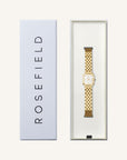 Rosefield horloge BWGSG-B01 The Boxelle White Dial Gold Steel - PansiteNederland.nl