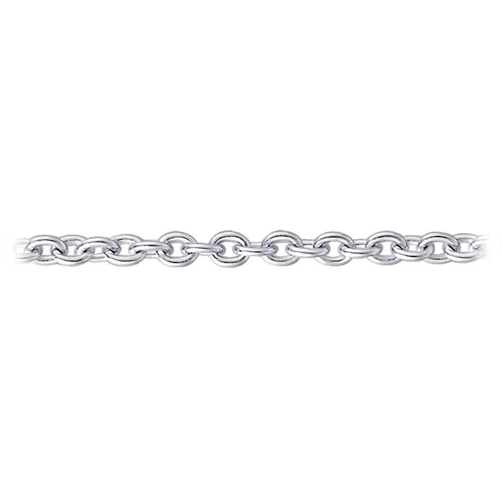 Gisser Ketting Zilver Gerhodineerd – C011 – foto 3