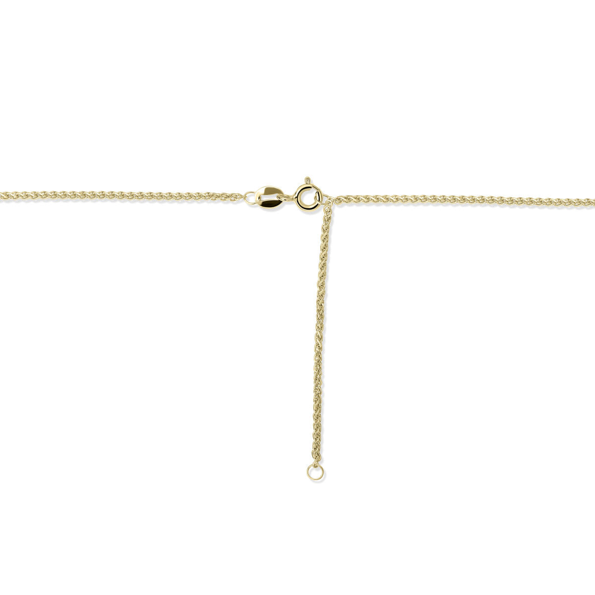 Gisser Ketting Zilver Geel Verguld – C015Y – foto 3