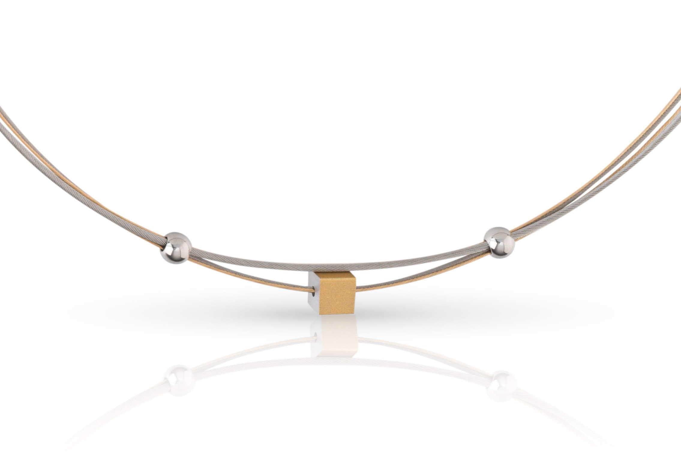 Clic Klein Kubusje Collier 45 cm - C230G