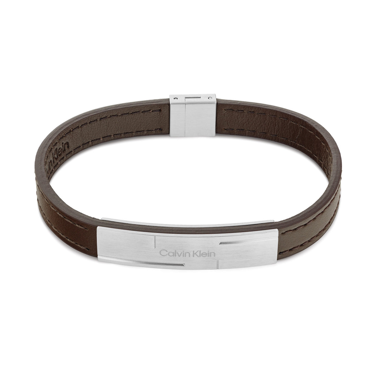 Calvin Klein Armband CJ35000057 Heren Bruin 21 cm