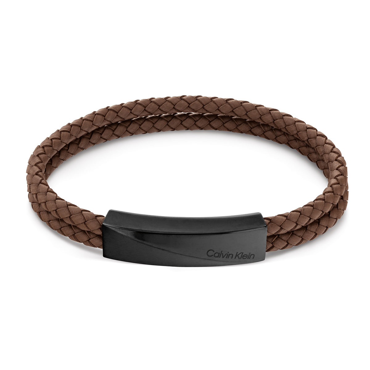 Calvin Klein Armband CJ35000100 Heren Bruin 21 cm
