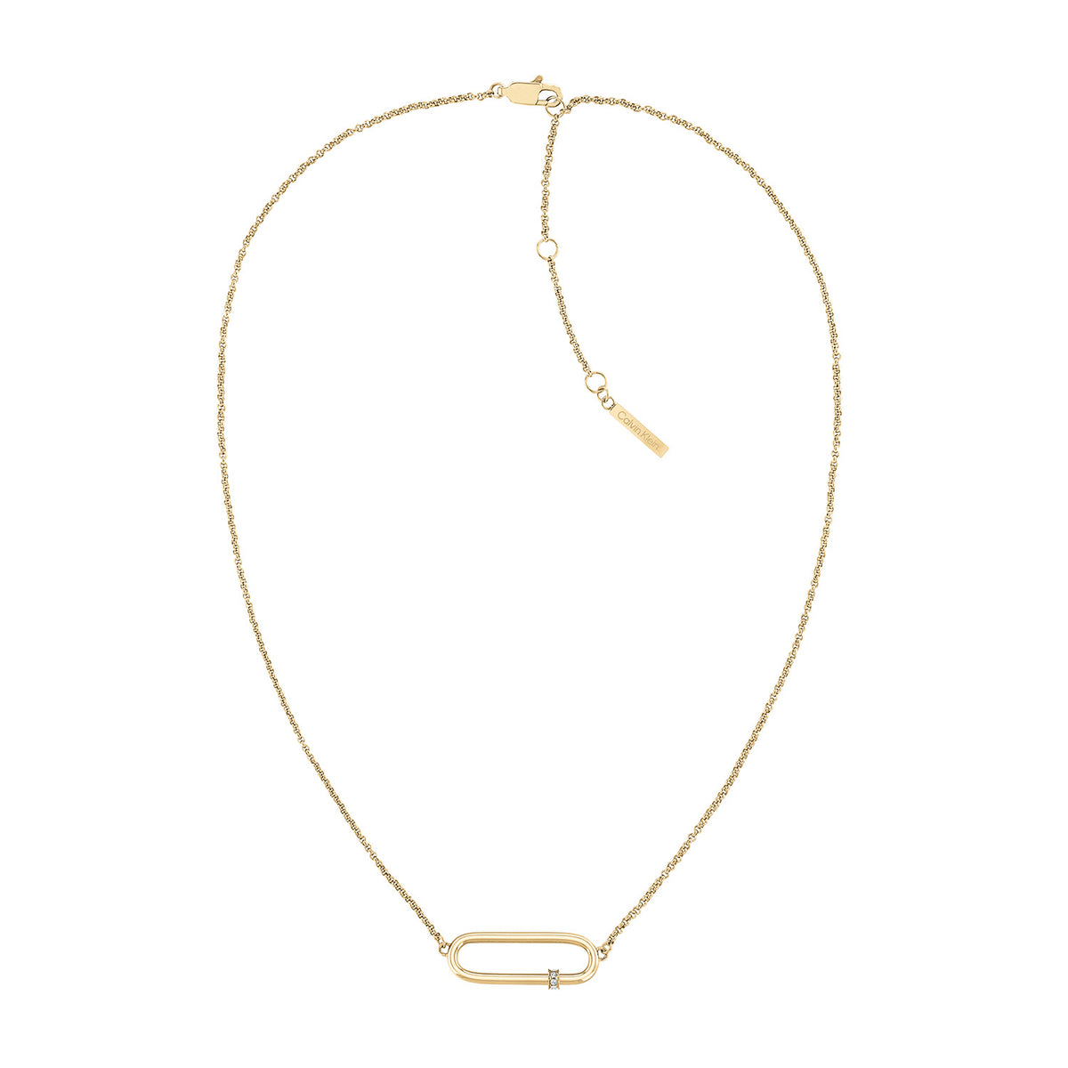Calvin Klein Collier CJ35000186 Dames Goudkleurig 40 cm