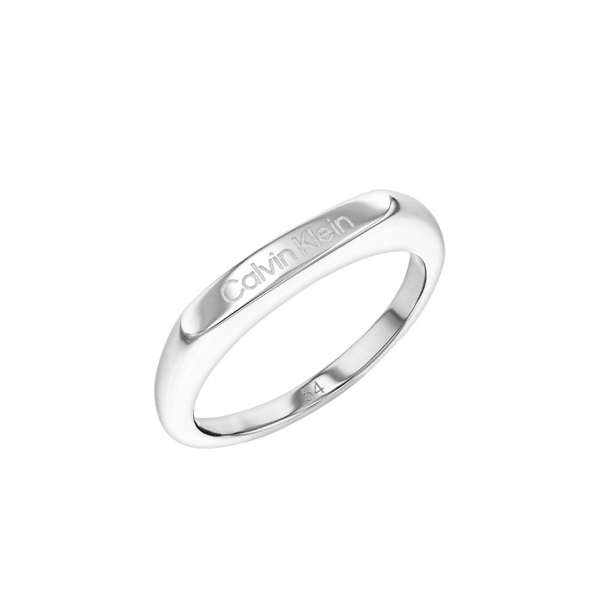Calvin Klein Ring CJ35000187 Dames Zilverkleurig