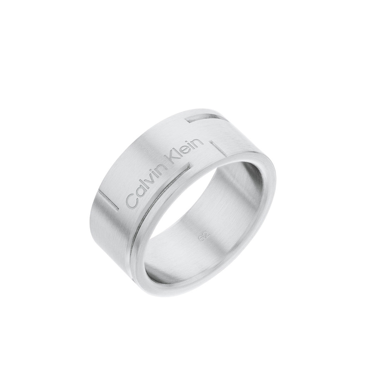 Calvin Klein Ring CJ35000191 Heren Zilverkleurig