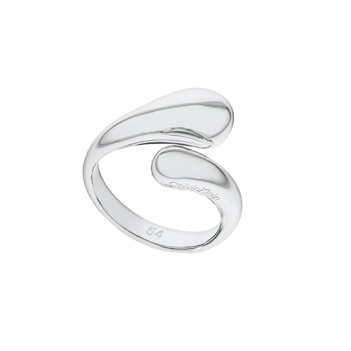 Calvin Klein Ring CJ35000192 Dames Zilverkleurig