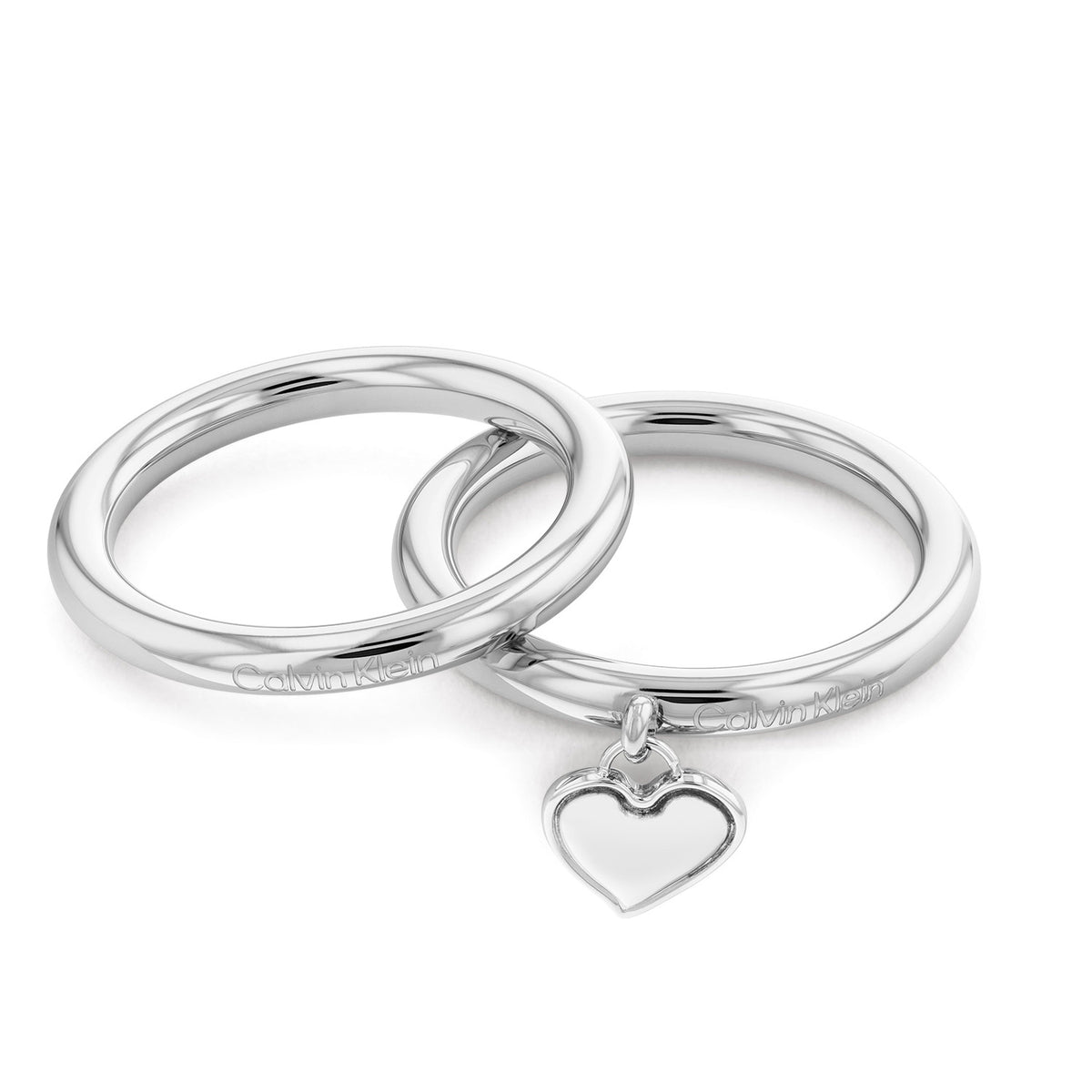 Calvin Klein Ring CJ35000328 Dames Zilverkleurig