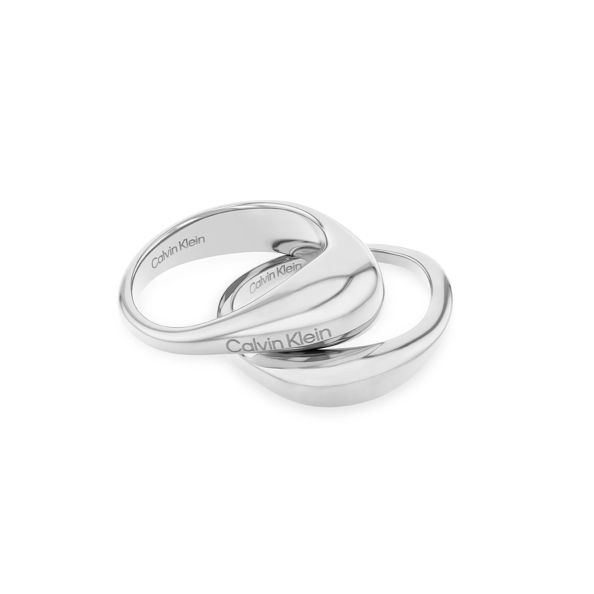 Calvin Klein Ring CJ35000447 Dames Zilverkleurig