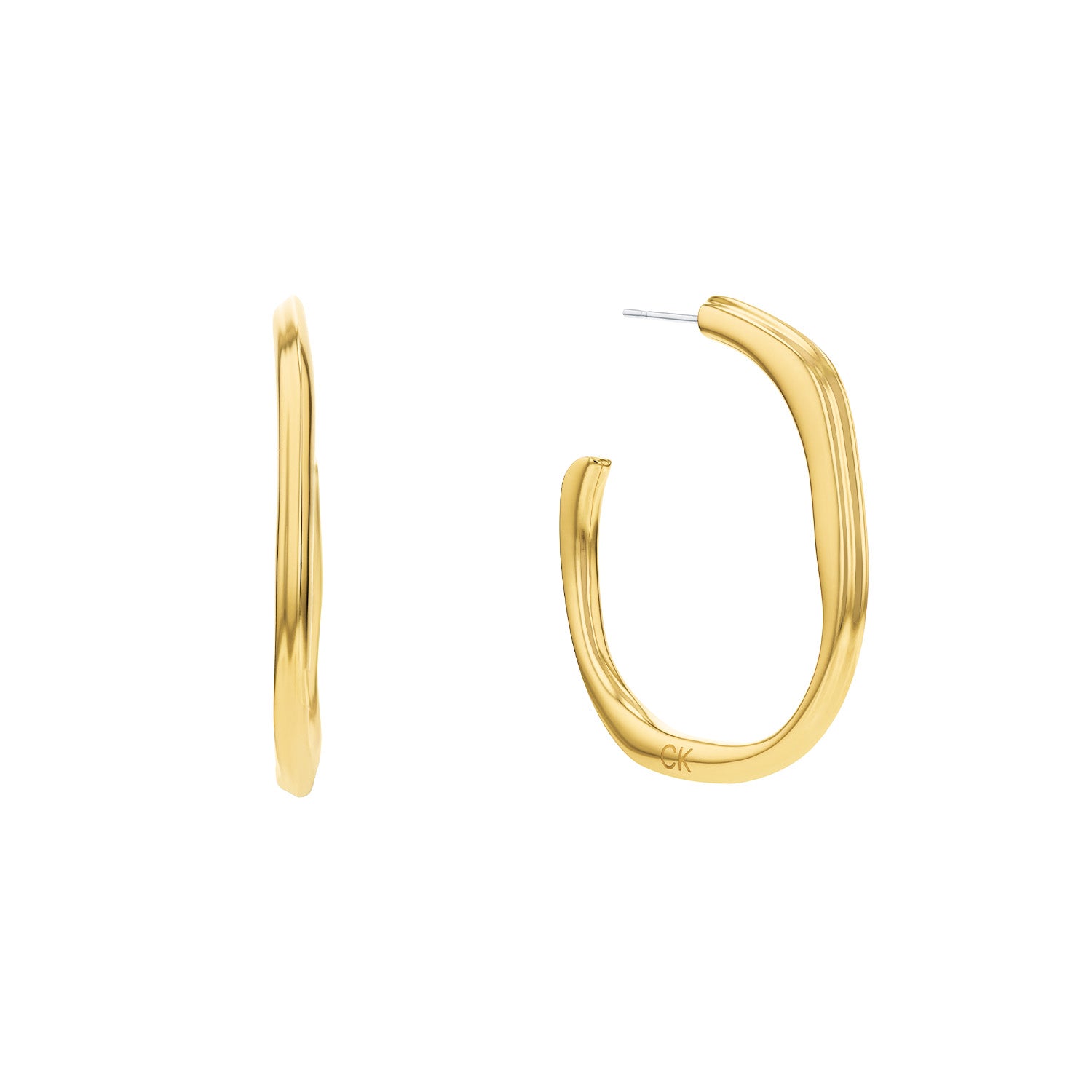 Calvin Klein Oorhangers CJ35000644 Dames Goudkleurig