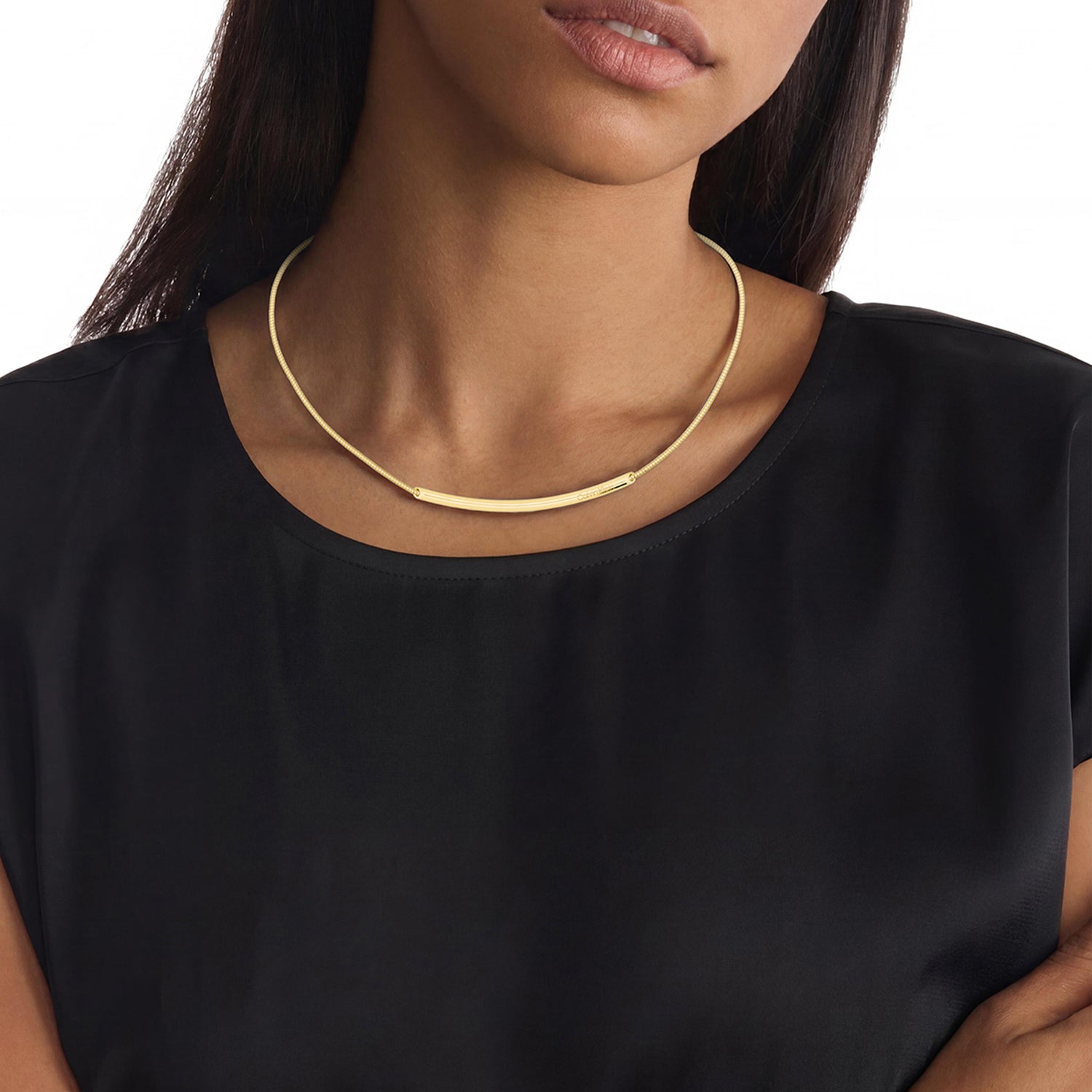Calvin Klein CJ35000983 Dames Collier Goudkleurig