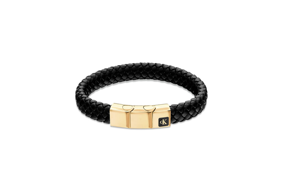 Calvin Klein Armband CJ35100115 Heren Zwart 20 cm