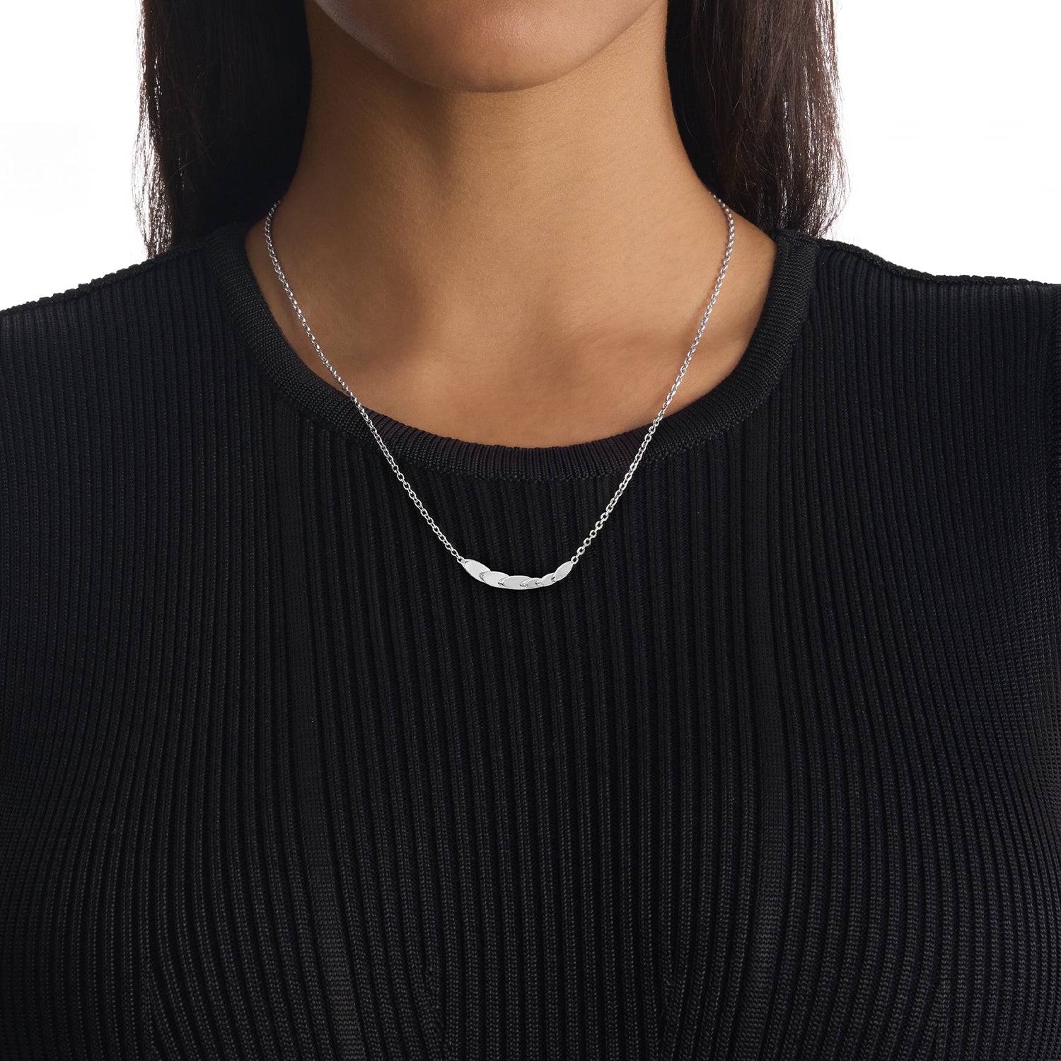 Calvin Klein Ketting CJ35700053 Dames Zilverkleurig 45 cm