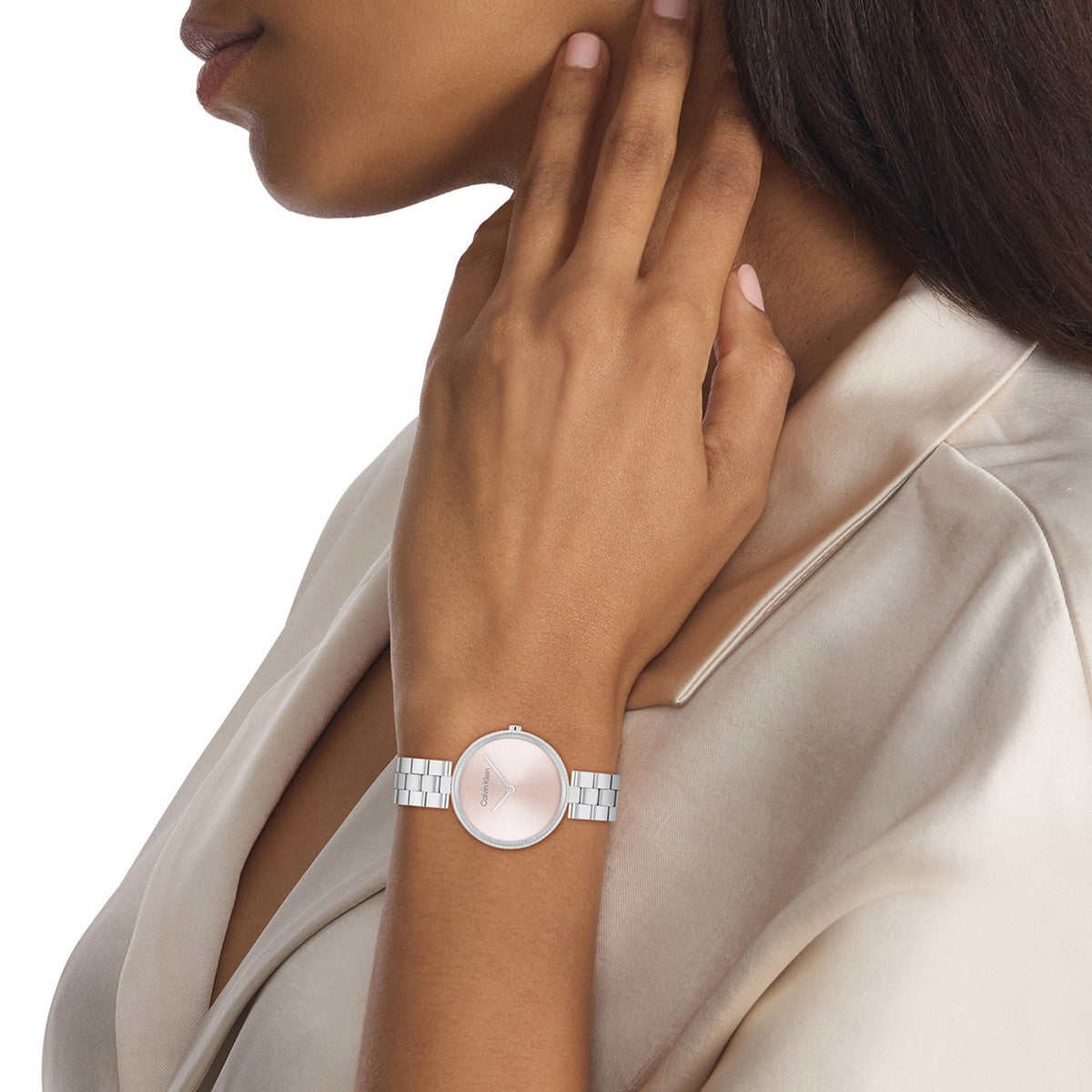 Calvin Klein Dameshorloge CK25100015 Zilverkleurig 32 mm