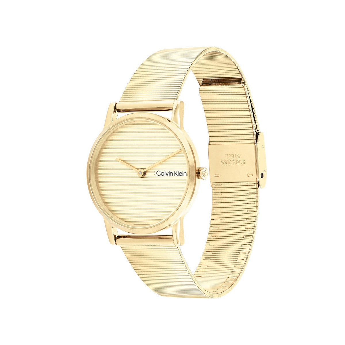 Calvin Klein Dameshorloge CK25100035 Goudkleurig 30 mm